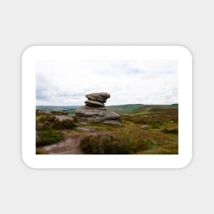 View from Surprise View, Peak District, England Magnet