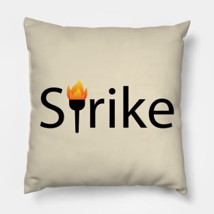 Strike creative artwork Pillow