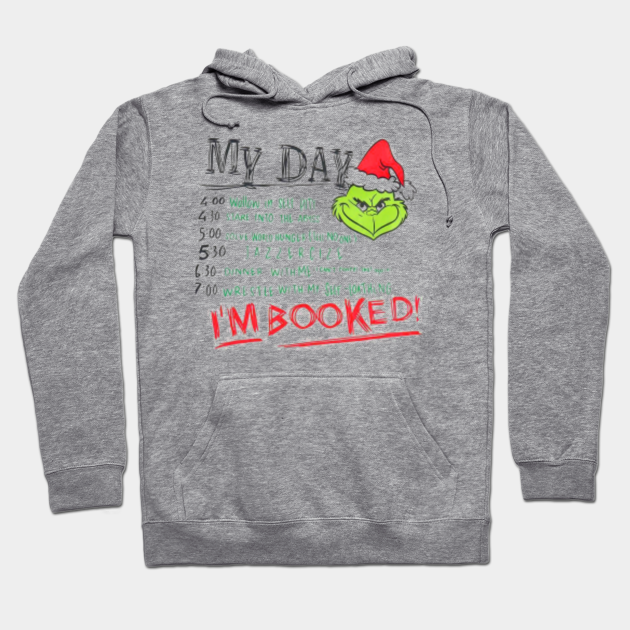 grinch schedule sweatshirt