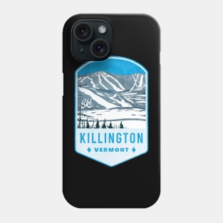Killington Vermont Ski Badge Phone Case