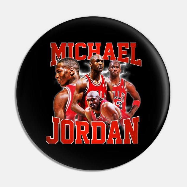 Michael Jordan 23 Legendary Pin by Purwoceng