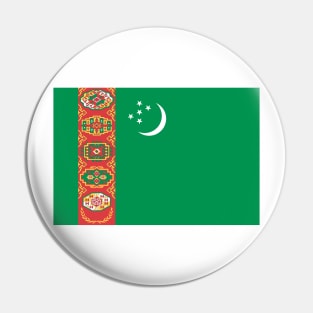 Turkmenistan Pin