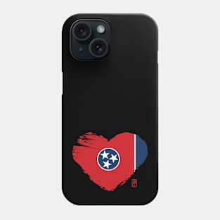 U.S. State - I Love Tennessee - Tennessee Flag Phone Case