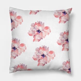 Pink Flowers Pillow