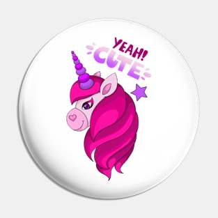 Cute unicorn Pin