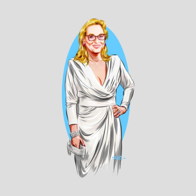 Meryl Streep - An illustration by Paul Cemmick by PLAYDIGITAL2020