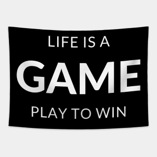 Life Is A Game Tapestry