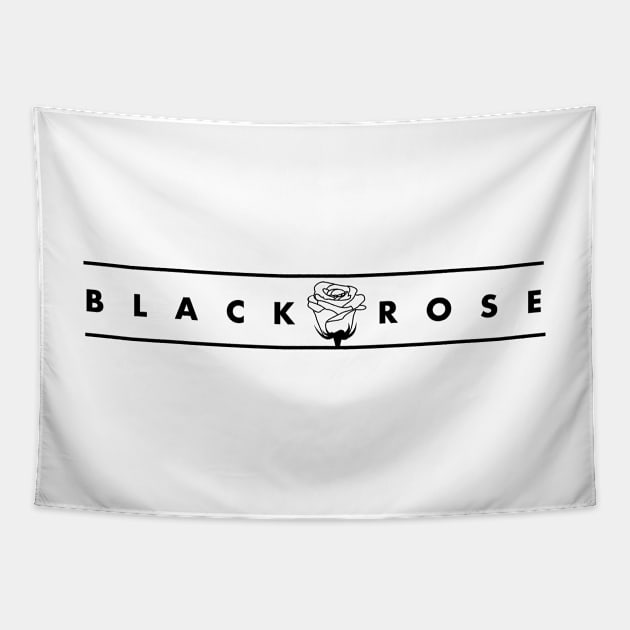 Black Rose Tapestry by sitorus