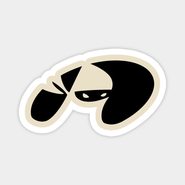 Ninja Emblem Magnet by GraphikTeez