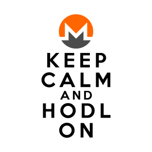 Keep calm and HODL XMR T-Shirt