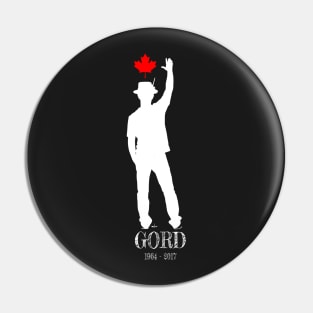 Gord Downie Pin