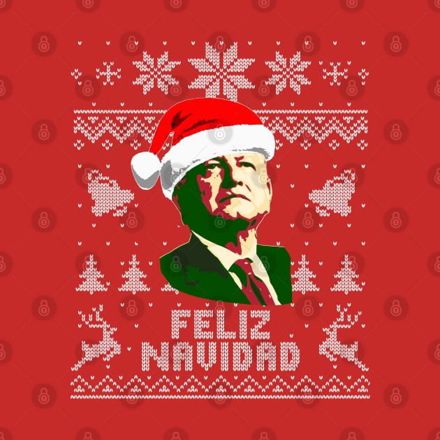 Amlo FeliZ navidad by Nerd_art