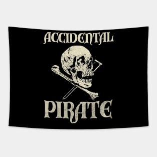 Accidental Pirate Funny Amputee Humor Tapestry