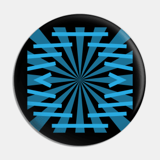 Abstract geometric design Pin