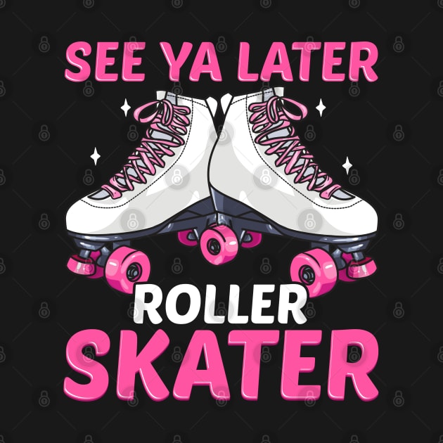 Retro Roller Skater Funny Quotes Humor Gifts by E