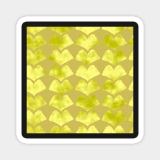 Decorator 2021 Gold Ginkgo Array on Gold 5748 Magnet