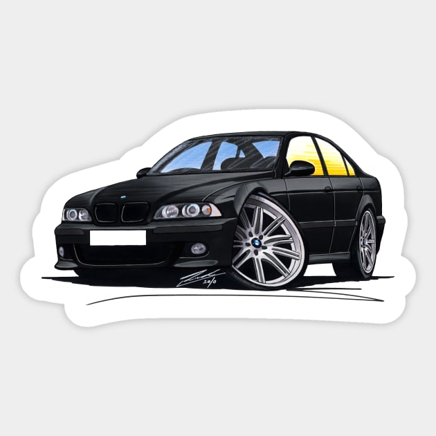 BMW M5 (E39) Black - Bmw M5 - T-Shirt