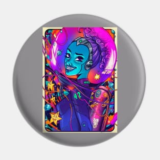 SpaceGirl Pin