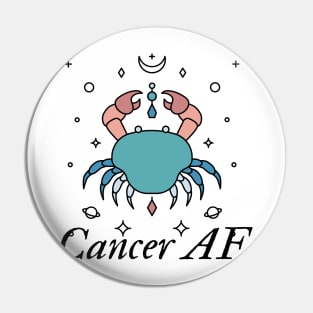 Cancer zodiac Pin