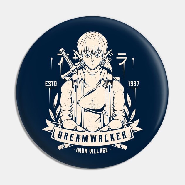 Dreamwalker Pin by Alundrart