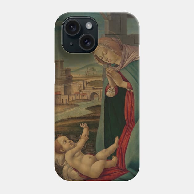 The Nativity by Workshop of Botticelli. Phone Case by Classic Art Stall