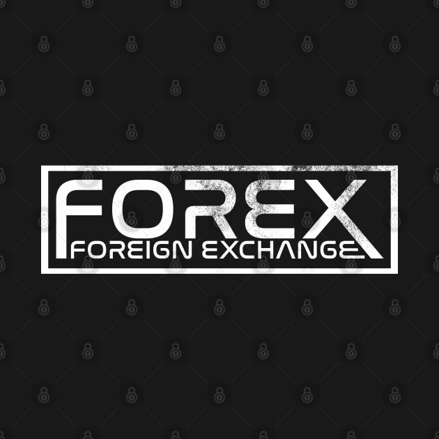 Fx , forex or foreign exchange trading distressed logo by Guntah