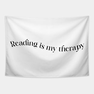 Reading Is My Therapy Tapestry