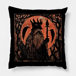 King Arwald - dark Pillow