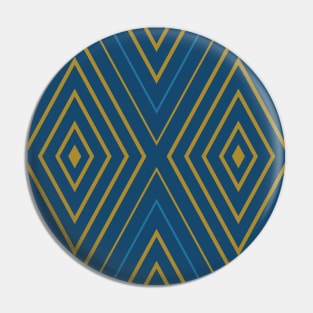 Reinterpretation of Art Deco Pin