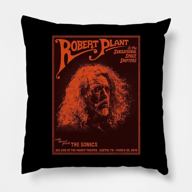 ROBERT PLANT MERCH VTG Pillow by Melesz.Ink Tattoo