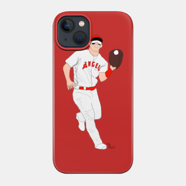 Trout Digital Drawing - Trout - Phone Case