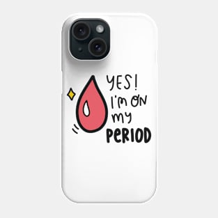 Period lady Phone Case