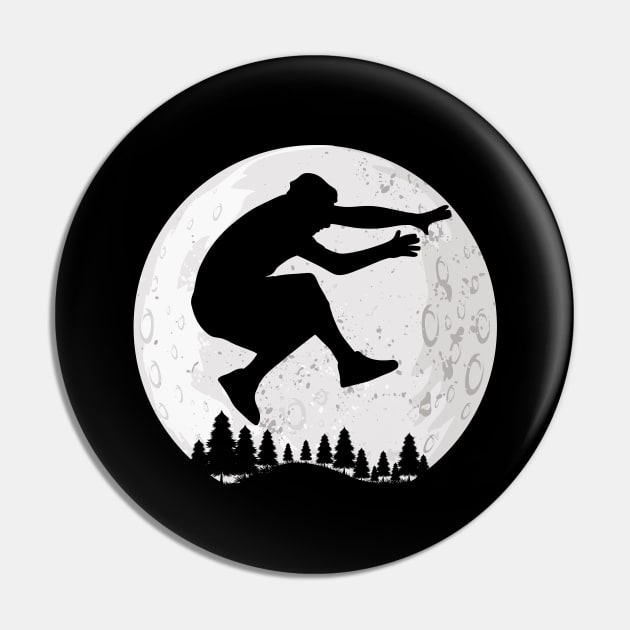 Parkour Freerunner Sport Parcours Pin by Foxxy Merch