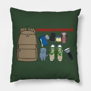 Emergency survival kit Pillow