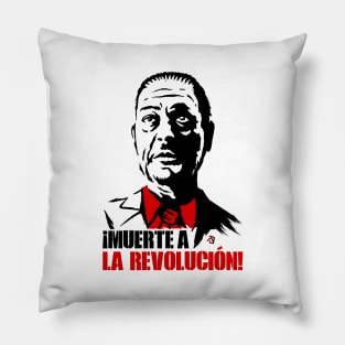 Muerte a la Revolucion v2 Pillow