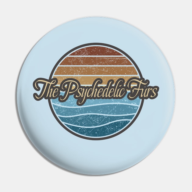 The Psychedelic Furs Retro Waves Pin by North Tight Rope