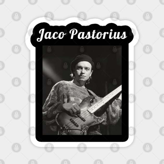 Jaco Pastorius / 1951 Magnet by DirtyChais