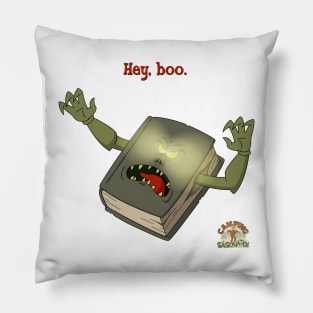 Hey, boo. Monster Book from Camping with Sasquatch Pillow