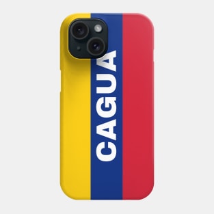 Cagua City in Venezuelan Flag Colors Phone Case