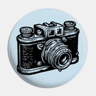 Retro Camera Pin