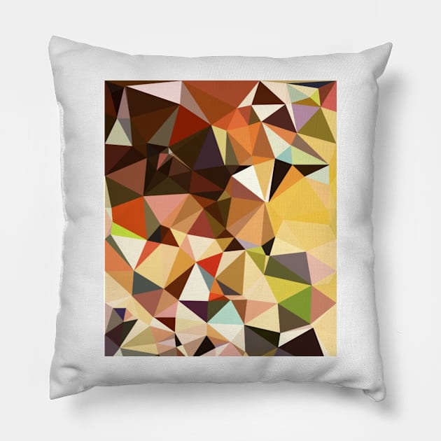 Cubist Abstract Pattern Pillow by Dturner29