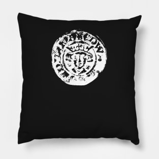 Hammered coin tshirt - ideal for those that love metal detecting Pillow