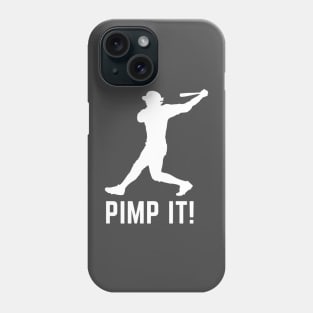 Pimp it! A baseball homerun design Phone Case