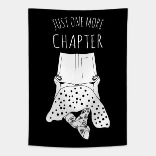 just one more chapter - white Tapestry