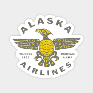 Alaska Airlines 1 by Buck Tee Magnet