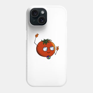 Hippie Tomato with Sunglasses Phone Case