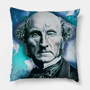 John Stuart Mill Portrait | John Stuart Mill Artwork 5 Pillow