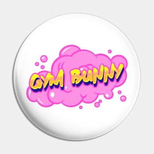 Gym Bunny Pin