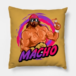 purple pink champ Pillow