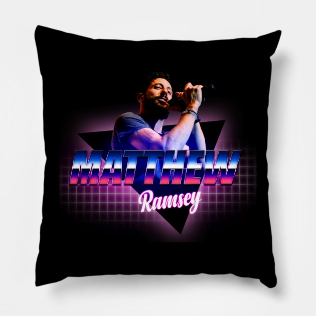 MATTHEW RAMSEY  // Retro Style 80'S Pillow by Zac Brown